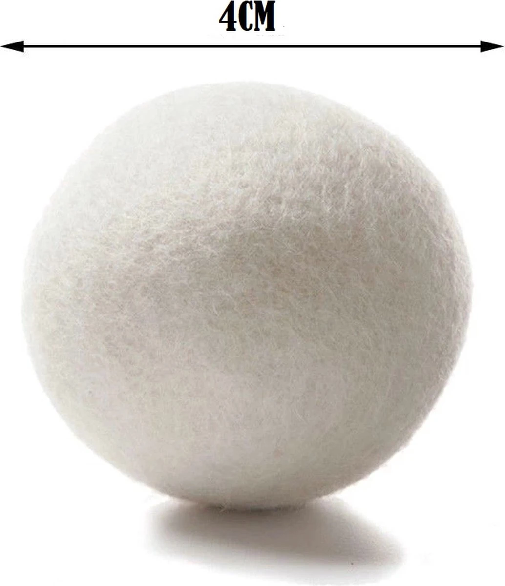 UsefullProducts Drogerballen - Wasbollen - Droogbollen - Wasdrogerballen - Energiebesparende Producten - 6 Stuks - 4CM 2 UsefullProducts Drogerballen - Wasbollen - Droogbollen - Wasdrogerballen - Energiebesparende Producten - 6 Stuks - 4CM - Afbeelding 2