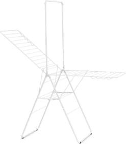 Brabantia HangOn Droogrek Inklapbaar - 25 Meter - Met Stang - White -Schoonmaakmiddelen 1047x1200 4