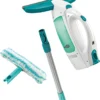 Leifheit Dry & Clean Ruitenreiniger Met Steel (43 Cm) En Inwasser Click System