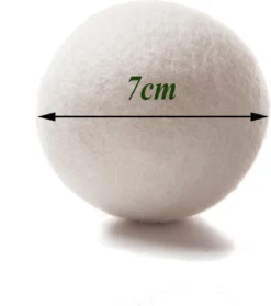 Geniet Van Gemak® | Herbruikbare Wollen Drogerballen | Wasbollen | Schaapswol | Duurzame En Energiebesparende Wasballen | 6 XL Drogerballen -Schoonmaakmiddelen 1063x1200