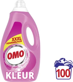 Omo Vloeibaar Wasmiddel Kleur - 100 Wasbeurten - Grootverpakking -Schoonmaakmiddelen 1071x1200