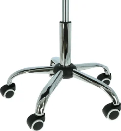 Alora Tabouret Op Wielen - Zadelkruk - Zwart - Kruk – Kapperskruk - Draaikruk - Werkkruk - Verstelbaar -Schoonmaakmiddelen 1105x1200 3