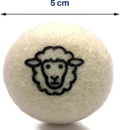 Waspakket - 6 Drogerballen - 2 Wasbollen - Maatschepje - Wasdoekje - Doseerbol - Wasbol - Doseerbollen -Schoonmaakmiddelen 1110x1200