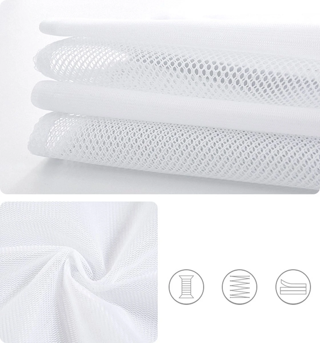 Product Depot Waszakken Voor Wasgoed - Waszak - Waszakje Lingerie - Wastas - Set Van 8 7 Product Depot Waszakken Voor Wasgoed - Waszak - Waszakje Lingerie - Wastas - Set Van 8 - Afbeelding 7