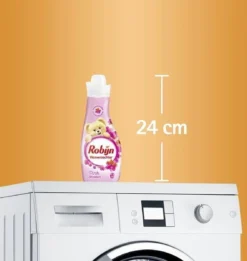 Robijn Pink Sensation Vloeibaar Wasverzachter - 4 X 30 Wasbeurten - Voordeelverpakking -Schoonmaakmiddelen 1137x1200