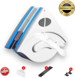 FiboGoods® - Magnetische Ramenwasser - Magnetische Raamwisser Voor Dubbelglas - Ruitenreiniger - Ramenwasser - Magneet Ruitenwisser