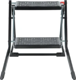 Huishoudtrap Opstapje Handy Zwart 2 Treden -Schoonmaakmiddelen 1153x1200 2