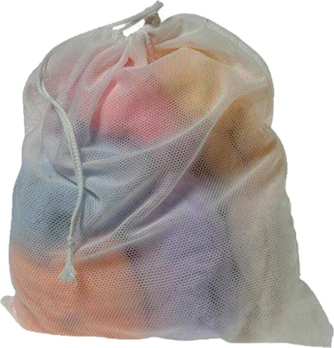 Wasnet Waszak - Groot - XL - 60 X 80 CM - Wit - Treksysteem - Trekbandsluiting - Polyester - Laundry Bag 1 Wasnet Waszak - Groot - XL - 60 X 80 CM - Wit - Treksysteem - Trekbandsluiting - Polyester - Laundry Bag
