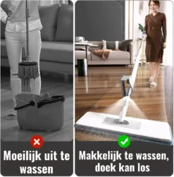 Powarkleen - Vloerwisser Met Spray - Incl. 2 Microvezel Doeken -Schoonmaakmiddelen 1181x1200 3