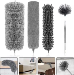 Livv Goods Telescopische Plumeau Set Met Telescoopsteel - 5 In 1 - Tot 250 Cm Uitschuifbaar - Duster - Stoffer 15 Livv Goods Telescopische Plumeau Set Met Telescoopsteel - 5 In 1 - Tot 250 Cm Uitschuifbaar - Duster - Stoffer -Schoonmaakmiddelen 1184x1200 3
