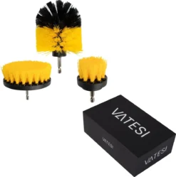 Borstelset Voor Boormachine - Met Verlengstuk - Borstelset Boormachine - Schrobborstel - Schuurborstel -Schoonmaakmiddelen 1190x1200 10