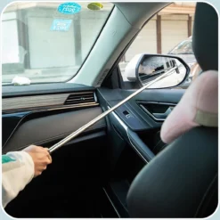 Merkloos Trekker Auto Zijspiegel - Trekker - Zwart - Intrekbaar - Draagbaar -Schoonmaakmiddelen 1198x1200 24