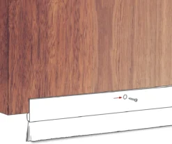 Merkloos Deurborstel - Stripborstel - Afdichting Met Borstel - 100 Cm - Met Installatie Gaten -aluminium -isolatiestrip - Afdichtstrip - Deurstrip -Schoonmaakmiddelen 1200x1006 2
