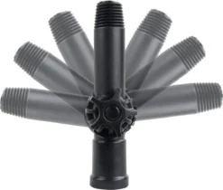 Aqua2Go Telescoopsteel 7,2 Meter - Lichtgewicht Aluminium - 40 Cm. Borstel - Ramen Wassen - Zonnepanelen -Schoonmaakmiddelen 1200x1020 2