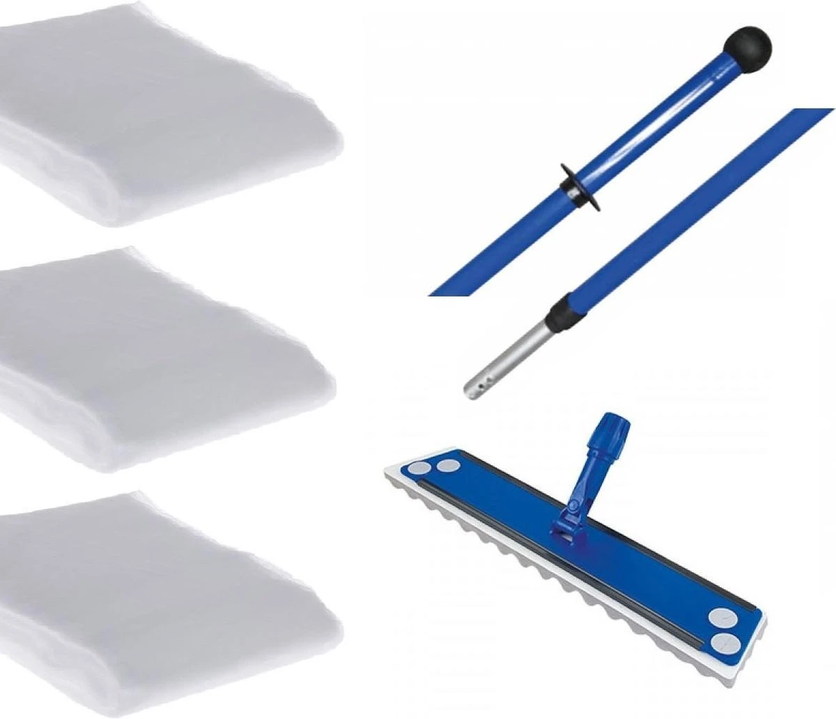 Maus Stofwisser Set Geïmpregneerd Professioneel - Complete Set Inclusief 300 Stofwisdoeken 1 Maus Stofwisser Set Geïmpregneerd Professioneel - Complete Set Inclusief 300 Stofwisdoeken