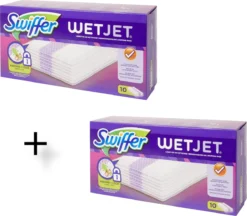 Swiffer WetJet Dweilsysteem Reinigingsdoekjes - Voordeelverpakking 2 X 10 Navullingen 11 Swiffer WetJet Dweilsysteem Reinigingsdoekjes - Voordeelverpakking 2 X 10 Navullingen -Schoonmaakmiddelen 1200x1047