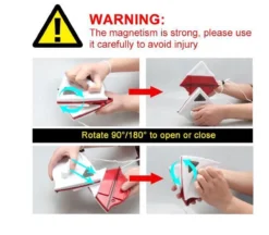 Merkloos Magnetische Raamwisser - Ruitenreiniger - Dubbel Glas - Rood - 5-24 Mm Glas 10 Merkloos Magnetische Raamwisser - Ruitenreiniger - Dubbel Glas - Rood - 5-24 Mm Glas -Schoonmaakmiddelen 1200x1050 5