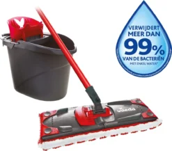 Vileda UltraMax Power 2in1 - Complete Set - Vlakke Microvezelmop + Emmer Met Pers -Schoonmaakmiddelen 1200x1054 5
