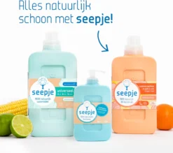 Seepje Wasverzachter - Pioenroos En Cederhout – Natuurlijke Ingredienten - 4 X 30 Wasbeurten - 4 X 750ML -Schoonmaakmiddelen 1200x1063 3