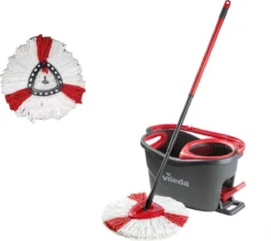 Vileda TURBO 2in1 - Pedaalsysteem Met 2 Navullingen -Schoonmaakmiddelen 1200x1066 2