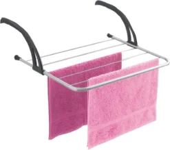 Metaltex Favonio Radiator/Balkon Droogrek - 3 M - Grijs -Schoonmaakmiddelen 1200x1066 3