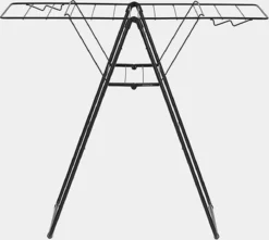 Brabantia HangOn Droogrek Inklapbaar - 15 Meter - Matt Black -Schoonmaakmiddelen 1200x1073 1