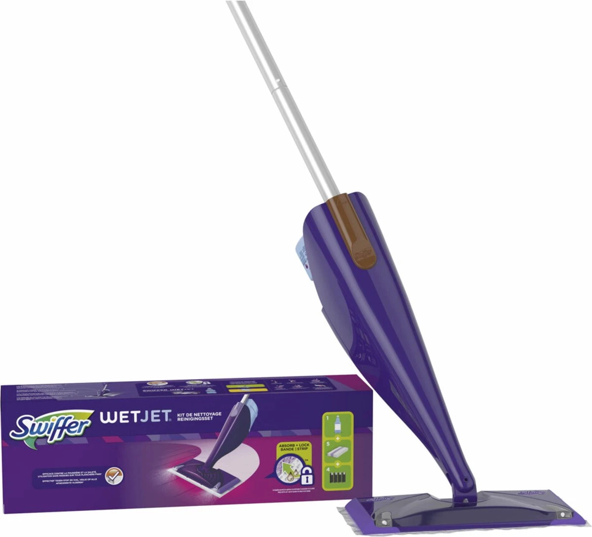Swiffer Stof-wis Systeem Vloeren Starter Kit 6 Swiffer Stof-wis Systeem Vloeren Starter Kit - Afbeelding 6