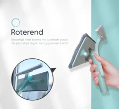 Johannes & Co Raamwisser Met Telescoopsteel 120cm Ruitenreiniger - Ramenwasser - Ramenwisser -Schoonmaakmiddelen 1200x1097 13