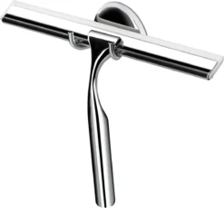 Mdxl® Raamwisser - Raamtrekker - Inclusief Ophanghaak Met Zuignap - Rvs - Douchewisser- Douche Trekker