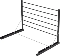 Merkloos Droogrek - Opklapbare Badkamerdroger Aan De Muur Gemonteerd - 90 Cm Zwart 11 Merkloos Droogrek - Opklapbare Badkamerdroger Aan De Muur Gemonteerd - 90 Cm Zwart -Schoonmaakmiddelen 1200x1117 2