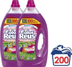 2x Witte Reus Vloeibaar Wasmiddel Color Reus 5 Liter 13 2x Witte Reus Vloeibaar Wasmiddel Color Reus 5 Liter -Schoonmaakmiddelen 1200x1117