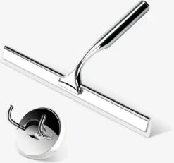 Mdxl® Raamwisser - Raamtrekker - Inclusief Ophanghaak Met Zuignap - Rvs - Douchewisser- Douche Trekker -Schoonmaakmiddelen 1200x1121 5