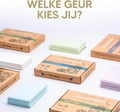 Wasmiddeldoekjes - Ongeparfumeerd Wasstrips 128 Wasbeurten – Wasmiddel Wasdoekjes - Natuurlijke Wasverzachter – Vegan – Zero Waste -Schoonmaakmiddelen 1200x1123 1