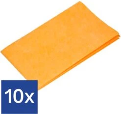 Viscose Dweil Oranje - Dweildoek - 50 X 70 Cm - 10 Stuks