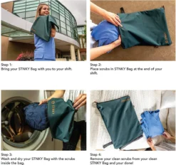 STNKY Pro Edition - Wasbare Sport, Reis- En Wastas - Groen - 13 Liter - Geurloos -Schoonmaakmiddelen 1200x1129 4