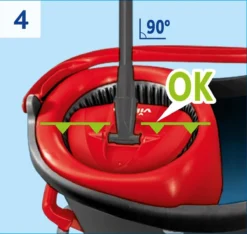Vileda TURBO 3in1 Mop Met Zwenkkop + Pedaalemmer -Schoonmaakmiddelen 1200x1136 2