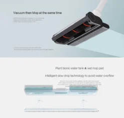 Xiaomi Roidmi X20 Steelstofzuiger Draadloos Met Kruimelzuiger En Dweilfunctie - Draadloze Stofzuiger Zonder Zak -Schoonmaakmiddelen 1200x1143 2