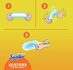 Swiffer Duster Trap & Lock-navullingen Met Een Geur Van Ambi Pur 9 Stuks -Schoonmaakmiddelen 1200x1149 4