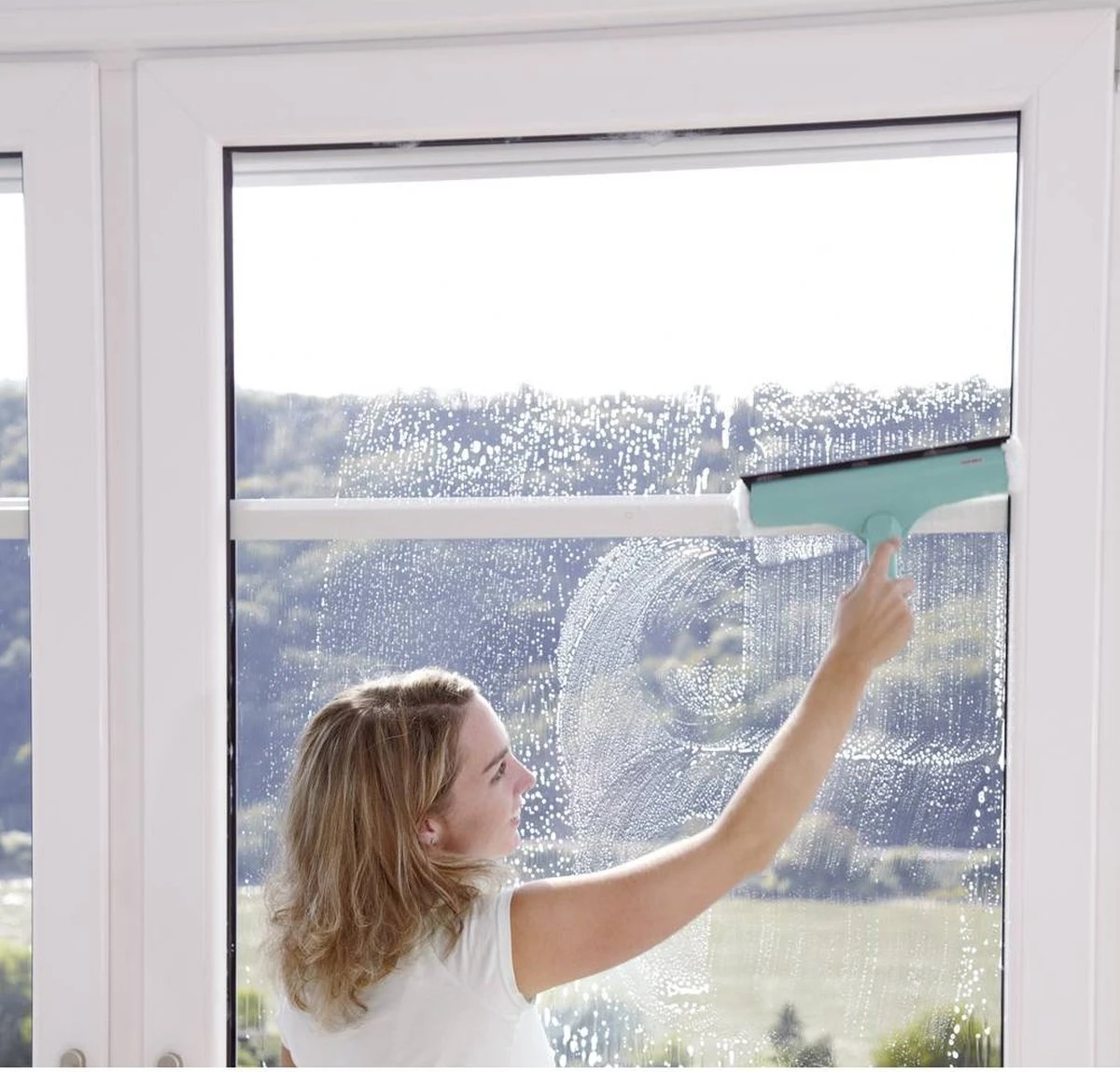 Leifheit Raamwisser 3 In 1 - Click System 8 Leifheit Raamwisser 3 In 1 - Click System - Afbeelding 8