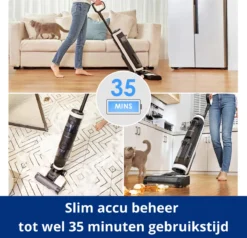 Tineco® - Draadloze Stofzuiger - Zonder Zak - Wassen En Stofzuigen - Floor One S3 Breeze - 220W Vermogen - Sterke Zuigkracht - 3-In-1 Apparaat - 4000mAh Batterij 17 Tineco® - Draadloze Stofzuiger - Zonder Zak - Wassen En Stofzuigen - Floor One S3 Breeze - 220W Vermogen - Sterke Zuigkracht - 3-In-1 Apparaat - 4000mAh Batterij -Schoonmaakmiddelen 1200x1155 1