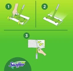 Swiffer Vloerreiniger Droge Vloerdoekjes Navullingen - 3 X 80 Stuks 13 Swiffer Vloerreiniger Droge Vloerdoekjes Navullingen - 3 X 80 Stuks -Schoonmaakmiddelen 1200x1156 8
