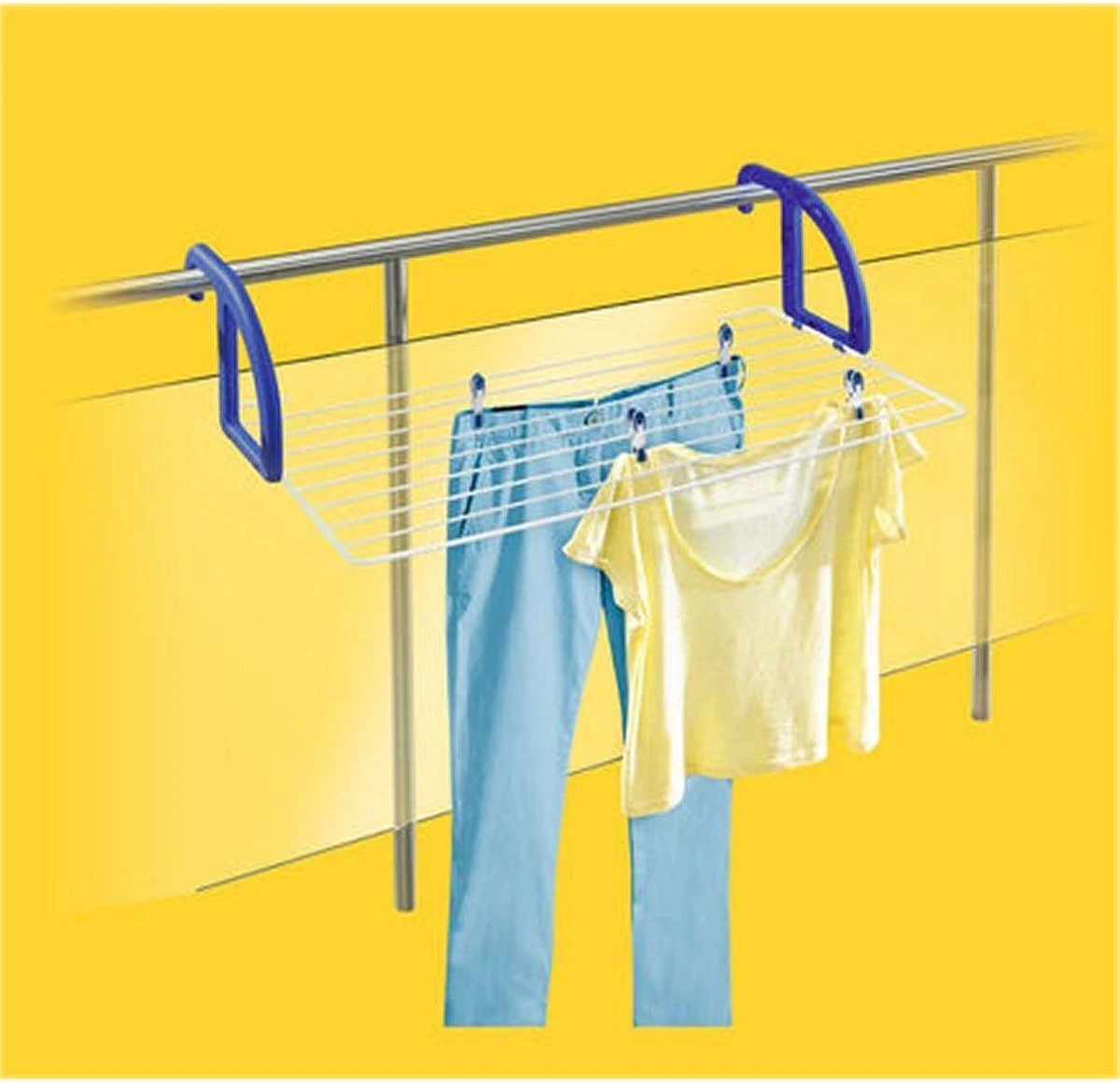 Leifheit Classic 70 Hang - Droogrek - Drooglengte 7 Mtr 4 Leifheit Classic 70 Hang - Droogrek - Drooglengte 7 Mtr - Afbeelding 4