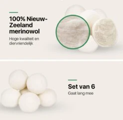 Tenify 6 XL Drogerballen + Extra Lavendel Olie - Wasbollen - Duurzaam - Schaapswol - Wasverzachter - Wasdrogerballen - Herbruikbare Droogballen - Energie Besparen 13 Tenify 6 XL Drogerballen + Extra Lavendel Olie - Wasbollen - Duurzaam - Schaapswol - Wasverzachter - Wasdrogerballen - Herbruikbare Droogballen - Energie Besparen -Schoonmaakmiddelen 1200x1169