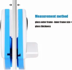 ECCEB - Magnetische Ramenwasser - Raamwisser - Dubbel Glas - Verstelbaar -Schoonmaakmiddelen 1200x1174 6