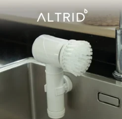 Altrid Elektrische Schoonmaakborstel - Oplaadbaar - Verbeterde Versie - 3 Opzetstukken - Poetsmachine - Handborstel - Schrobborstel - Schrobber - Reinigingsborstel - Schoonmaakmiddelen -Schoonmaakmiddelen 1200x1176 8