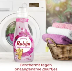 Robijn Summer Pink Wasverzachter - 4 X 30 Wasbeurten - Voordeelverpakking -Schoonmaakmiddelen 1200x1177