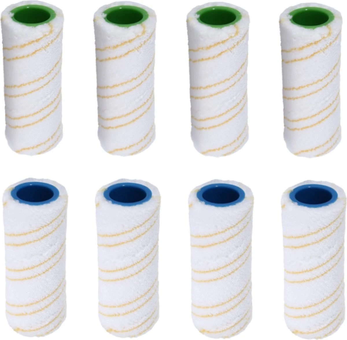 8x Roller Geel Compatible Met Karcher Floor Cleaner FC3 FC5 FC7 Cordless - Premium 20550060 2.055-006.0 Rollerset Vloerborstel Borstel Vervanging Onderdeel Set 1 8x Roller Geel Compatible Met Karcher Floor Cleaner FC3 FC5 FC7 Cordless - Premium 20550060 2.055-006.0 Rollerset Vloerborstel Borstel Vervanging Onderdeel Set