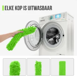 Strex Telescopische Plumeau Set Met Telescoopsteel - 60 Tot 140 Cm - Uitschuifbaar - Flexibel - Microvezel Ragebol - 5-Delige Schoonmaak Set -Schoonmaakmiddelen 1200x1178 5