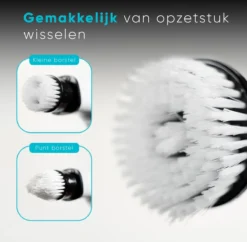 Merkloos Scrubclean Elektrische Schoonmaakborstel-7 In 1 Schrobber Met Steel-2 Standen Poetsmachine-max 130cm-badkamer/keuken/auto +gratis Houder -Schoonmaakmiddelen 1200x1178 7