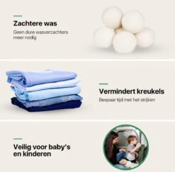 Tenify 6 XL Drogerballen + Extra Lavendel Olie - Wasbollen - Duurzaam - Schaapswol - Wasverzachter - Wasdrogerballen - Herbruikbare Droogballen - Energie Besparen 15 Tenify 6 XL Drogerballen + Extra Lavendel Olie - Wasbollen - Duurzaam - Schaapswol - Wasverzachter - Wasdrogerballen - Herbruikbare Droogballen - Energie Besparen -Schoonmaakmiddelen 1200x1179
